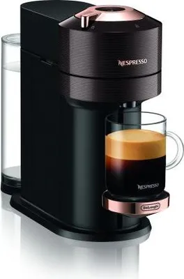 Zdjęcie produktu dla De’Longhi Nespresso Vertuo Next ENV120.BW, Ekspres do kawy na kapsułki, 1,1 l, Kapsułka kawy, 1500 W, Brązowy