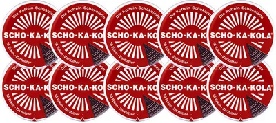 Produktbild von 10 x Scho-Ka-Kola Zartbitter 100g Dose