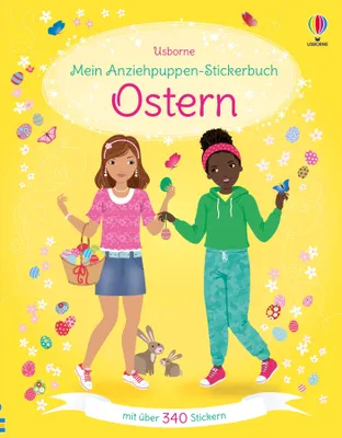 Produktbild von Mein Anziehpuppen-Stickerbuch: Ostern