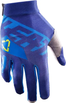 Imagen del producto de Guantes Leatt GPX 2.5 X-Flow, color azul/verde, talla S