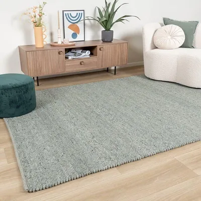 Image de Volero - Tapis en laine - Wise Vert - 160x230 cm