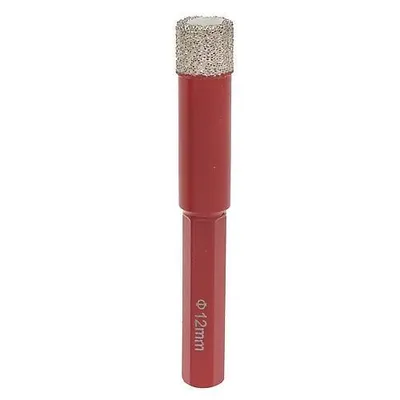 Produktbild von Diamant Kernlochbohrer-Aufsatz Premium CRYSTAL 12mm | für Fliesen, Glas, Feinsteinzeug, Keramik, Granit, Steinfliesen | Winkelschleifer Flex M14, Fliesenbohrer, Winkelschleifer, Diamantbohrer