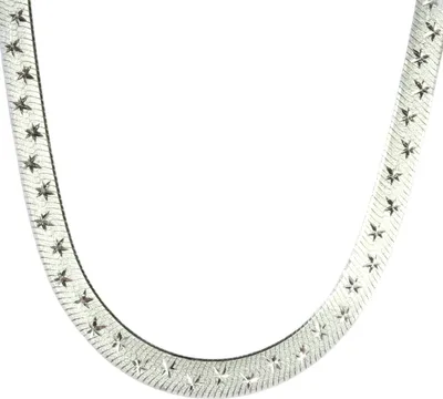 Produktbild von Damen  Collier echt Silber 925 rhodiniert