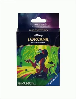 Produktbild von Disney Lorcana TCG Kartenhüllen Scar (65)
