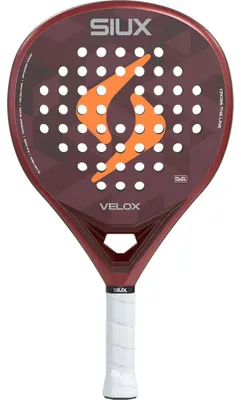 Obrázok produktu pre Siux Velox Red 2026 – Pálka na paddle tenis, červená, hmotnosť 340-370 g.
Siux Velox Red 2026 – Pálka na paddle tenis, červená, hmotnosť 340-370 g (pre mužov)