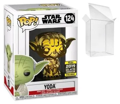 Produktbild von Funko Pop! Star Wars - Yoda 2019 Galactic Convention Exclusive #124