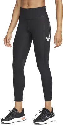 Produktbild von NIKE Fast Leggings Damen schwarz XS