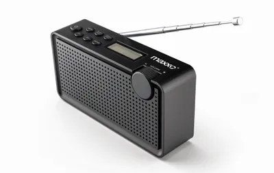 Produktbild von DAB+ Radio / Digitalradio / Küchenradio / tragbares FM Radio / Akku-Radio mit Display / Outdoor-Radio / Mini-Radio mit Teleskopantenne