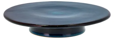Produktbild von Bitz Tortenplatte auf Fuß dark blue 30 x 5,5 cm