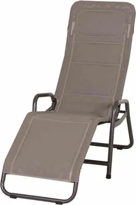 Produktbild von SIENA GARDEN Fano Kippliege anthrazit / taupe J40975