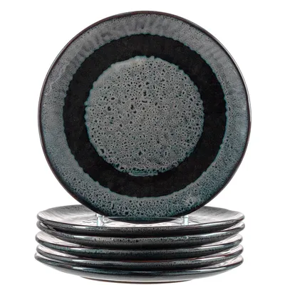 Produktbild von LEONARDO Matera, Essteller, Rund, Keramik, Grau, 23 cm, 20 mm