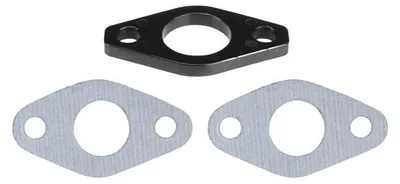 Zdjęcie produktu dla Płyta izolacyjna króćca dolotowego 20 mm + uszczelka króćca dolotowego do Yamaha DT 50 R M MX (do 2003 r.) / RD 50 M MX DX