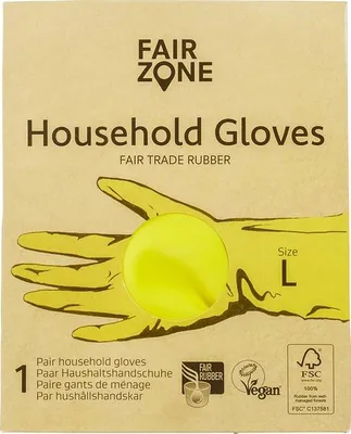 Productafbeelding van Fair Zone Huishoudhandschoenen L (1 stuks)