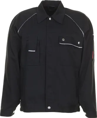 Produktbild von Bundjacke Canvas 320 Gr.56 schwarz/schwarz PLANAM