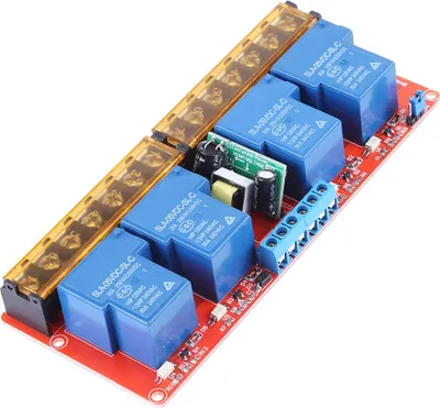 Image de AC 100-250V 30A 4 Channel Relay High Low Level Trigger Module