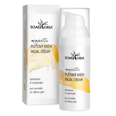 Produktbild von Soaphoria Feuchtigkeits- & Aufhellungscreme für normale bis empfindliche Haut 50 ml