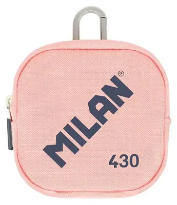 Obrázek produktu pro Mała portmonetka różowa MILAN 10,3 x 10 x 2,5 cm
