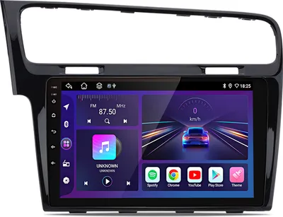 Produktbild von 10''DAB WIFI 1+32G Autoradio Für Golf VII 2013-2017 GPS Navi Bluetooth Android12 2din SWC 4Kern