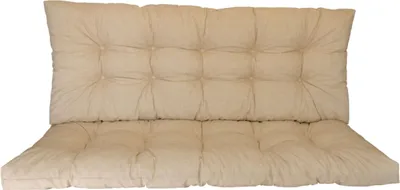 Produktbild von Premium Kissen , Polster für Hollywoodschaukel , Gartenschaukel , Gartenbank B 120 cm , Fb. Colore beige