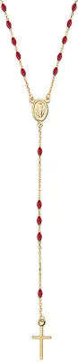 Produktbild von Halsketten   Rosenkranz Amen Gold Von 50 cm bis 70 cm  Kollektion  - frau