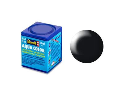 Image de Revell Aqua Color 36302 noir, satiné / 18ml
