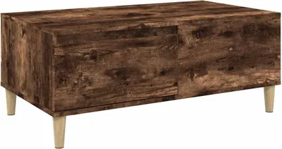 Produktbild von vidaXL Couchtisch Räuchereiche 90x50x36,5 cm Holzwerkstoff