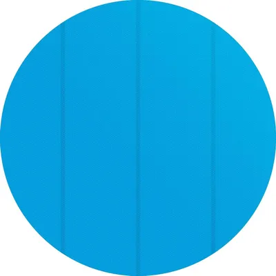 Zdjęcie produktu dla Przykrycie basenu - Folia solarna, dwuwarstwowa - Do podgrzewania wody - Samopływająca - Średnica 549 cm - Niebieska