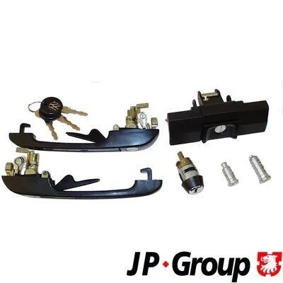 Produktbild von JP GROUP Schlosssatz Schließanlage 1187500310 für VW Jetta II (19E, 1G2, 165)