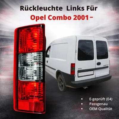 Image de Feu arrière gauche pour Opel Combo 2001 - 1222061