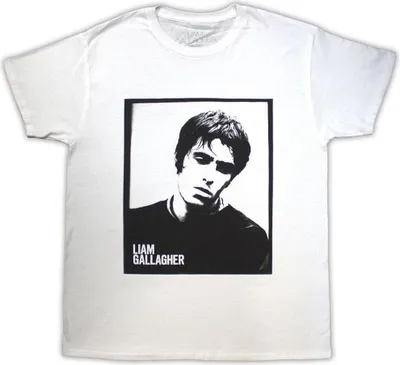 Immagine prodotto di Liam Gallagher - Maglietta da uomo/donna Unisex RO13073 (M) (Bianco)