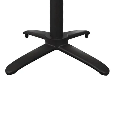 Zdjęcie produktu dla Noga stołu składanego Bolero z podstawą aluminiową w kolorze czarnym, wysokość 720 mm