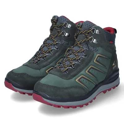 Produktbild von Allrounder Outdoorschuhe SATIKA-TEX Damen Leder & Textil Grün Größe: 5