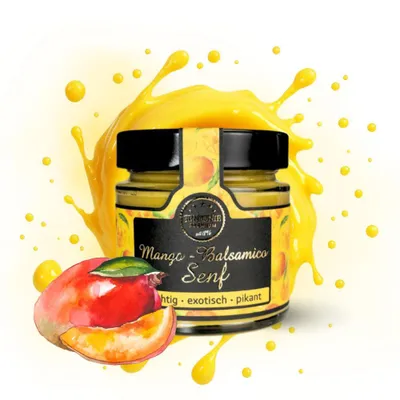 Produktbild von Mango Balsamico Senf, 180 ml