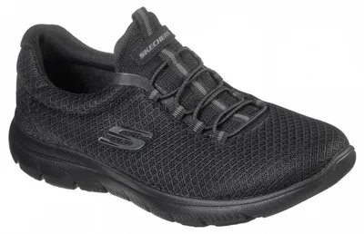 Immagine prodotto di Scarpe sportive Skechers con suola sagomata, alla moda in nero, numero 40