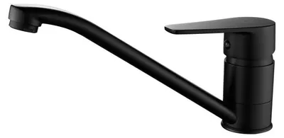 Immagine prodotto di Miscelatore da cucina monocomando, finitura nera, modello Casa BL-1203-CS, marca Aquanello