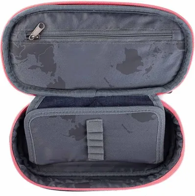 Produktbild von Franky 621-2 Effekt Pencilcase Schlampermäppchen dark blue/rose