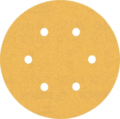 Immagine prodotto di Tampone di levigatura EXPERT C470 con 6 fori per dischi eccentrici, 150 mm, K 150, 50 pz.