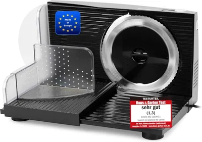 Produktbild von Allesschneider Brotmaschine Brotschneidemaschine Emerio MS-125000.1 schwarz