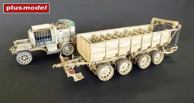 Produktbild von Plus Model 587 - 1/35 Artileriegeneratorwagen with munitionswagen M.16 - Neu