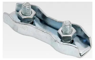 Produktbild von 5 Stück Verbinder für Litze, 3 mm, verzinkt für den Weidezaun