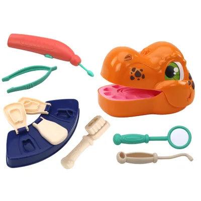 Immagine prodotto di Set creativo di pasta da gioco Pasta da gioco dinosauro dentista argilla da modellare
