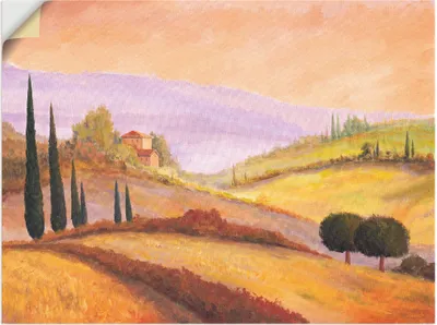 Produktbild von ARTland Wandbild, selbstklebend Morgendämmerung Größe: 120x90 cm