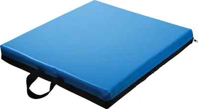 Productafbeelding van Aidapt Vinyl rolstoelkussen - 5 x 45 x 40 cm - Zwart