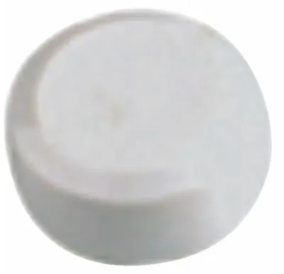 Image de Aimant MAULpro rond, 20 pièces, 0,17 kg, plastique, ferrite, incassable, érodé, laqué, Ø 1,5 x 0,75 cm, blanc