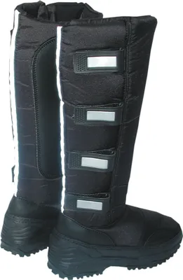 Produktbild von Winterstiefel Oslo schwarz  Winterstiefel Winter Stiefel  Thermoreitstiefel in 36