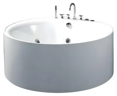 Immagine prodotto di Vasca idromassaggio Whirlwanne Vasca idromassaggio Blubberbad Hydromassagewanne 135x135 cm