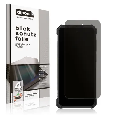 Produktbild von Blickschutzfolie für Ulefone Armor 24 matt Schutzfolie Folie Display Schutz dipos