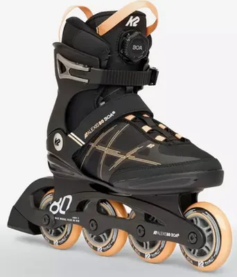 Produktbild von K2 Inline Skates ALEXIS 80 BOA, Damen, Größe 36,5 Grau/Coral