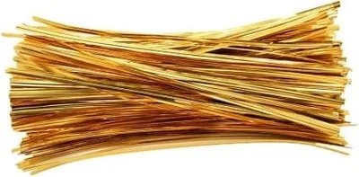 Produktbild von Draht Twist 200 mm Gold - 1000 Stück