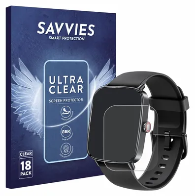 Produktbild von 18x Für Gydom IDW28 1.85" Schutzfolie Savvies Displayschutz Display Schutz Folie Klar Transparent